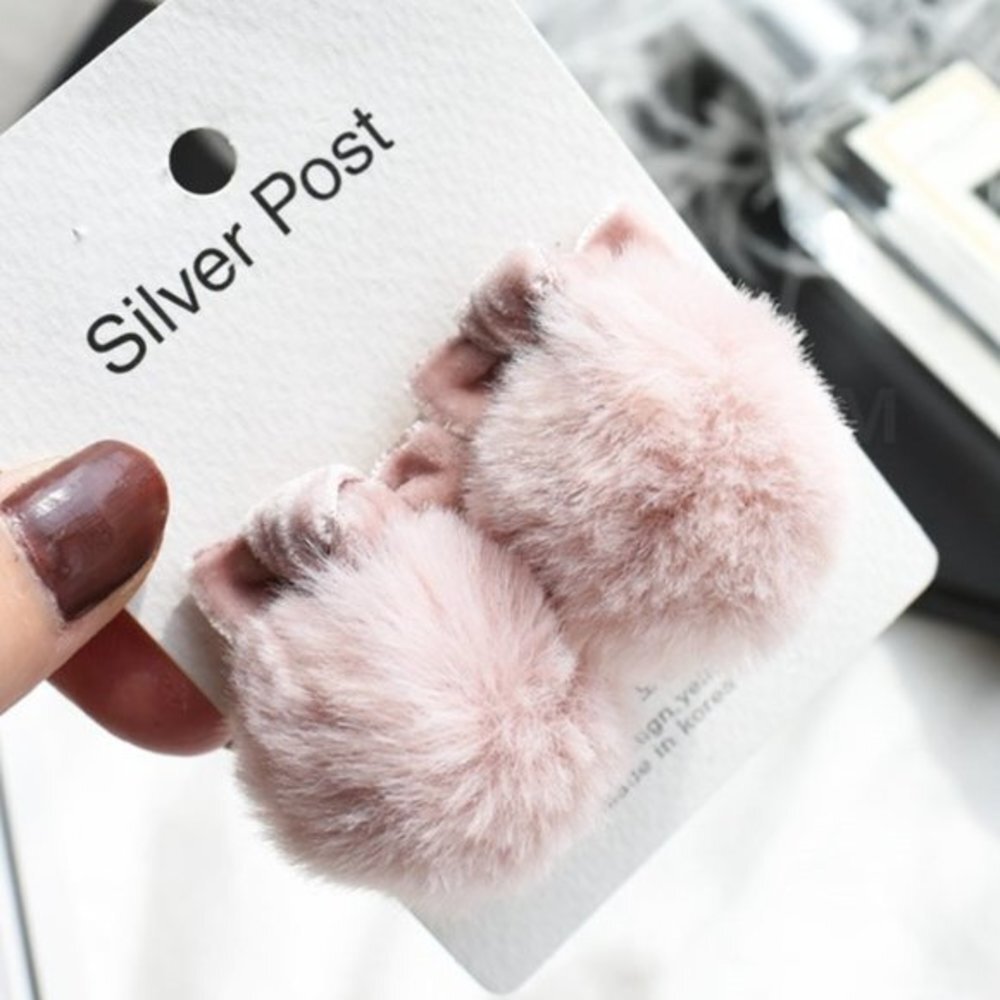 4/$25 Bow Pom pom Earrings